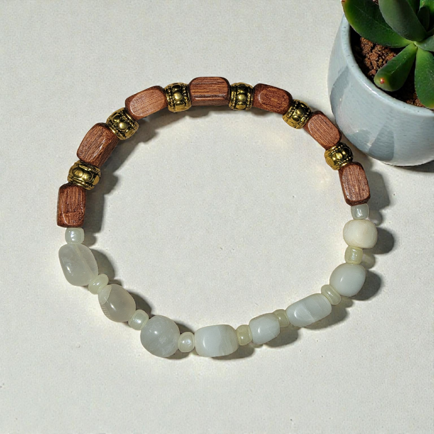 Honeydew, Wood & Cream