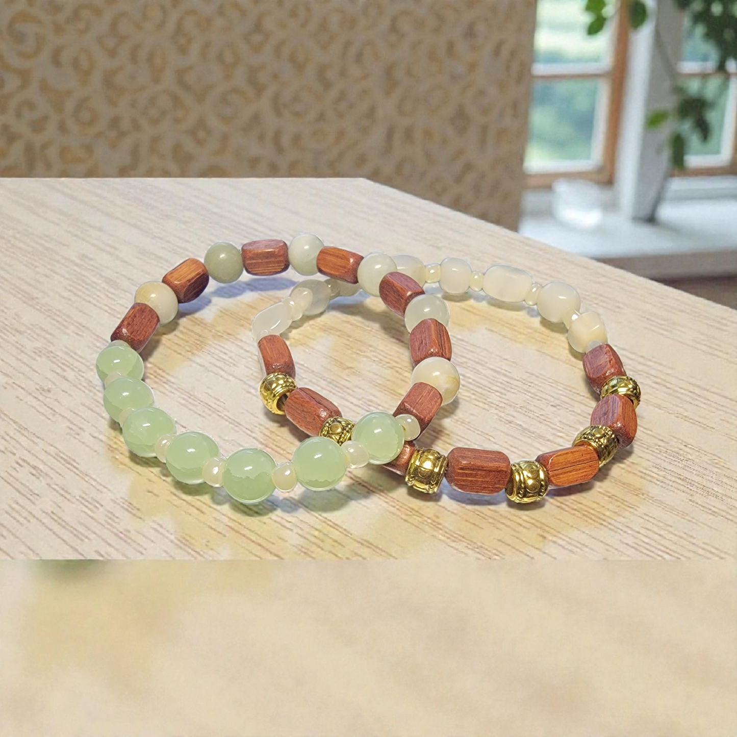 Honeydew, Wood & Cream