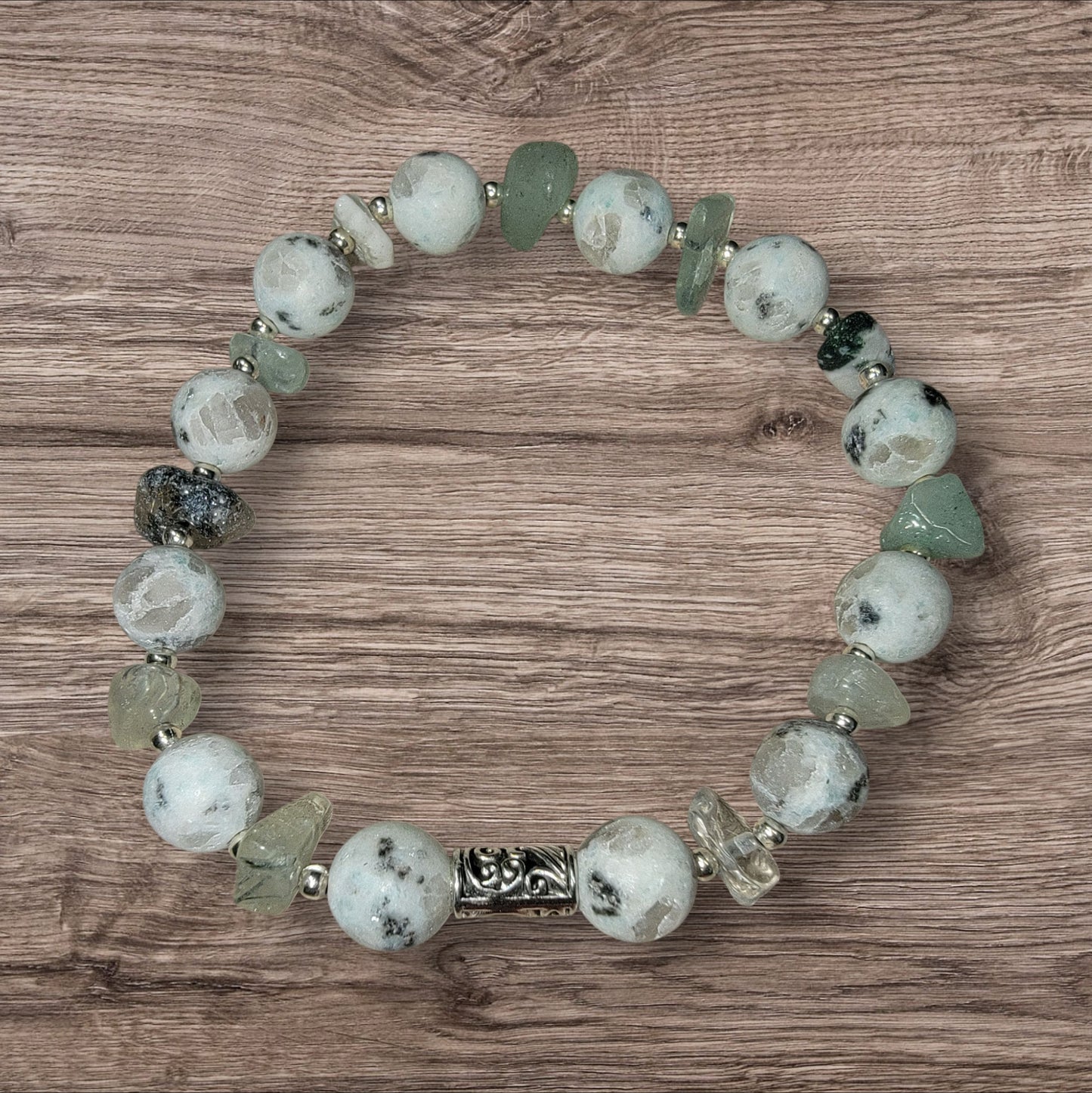 Black & White Gemstone