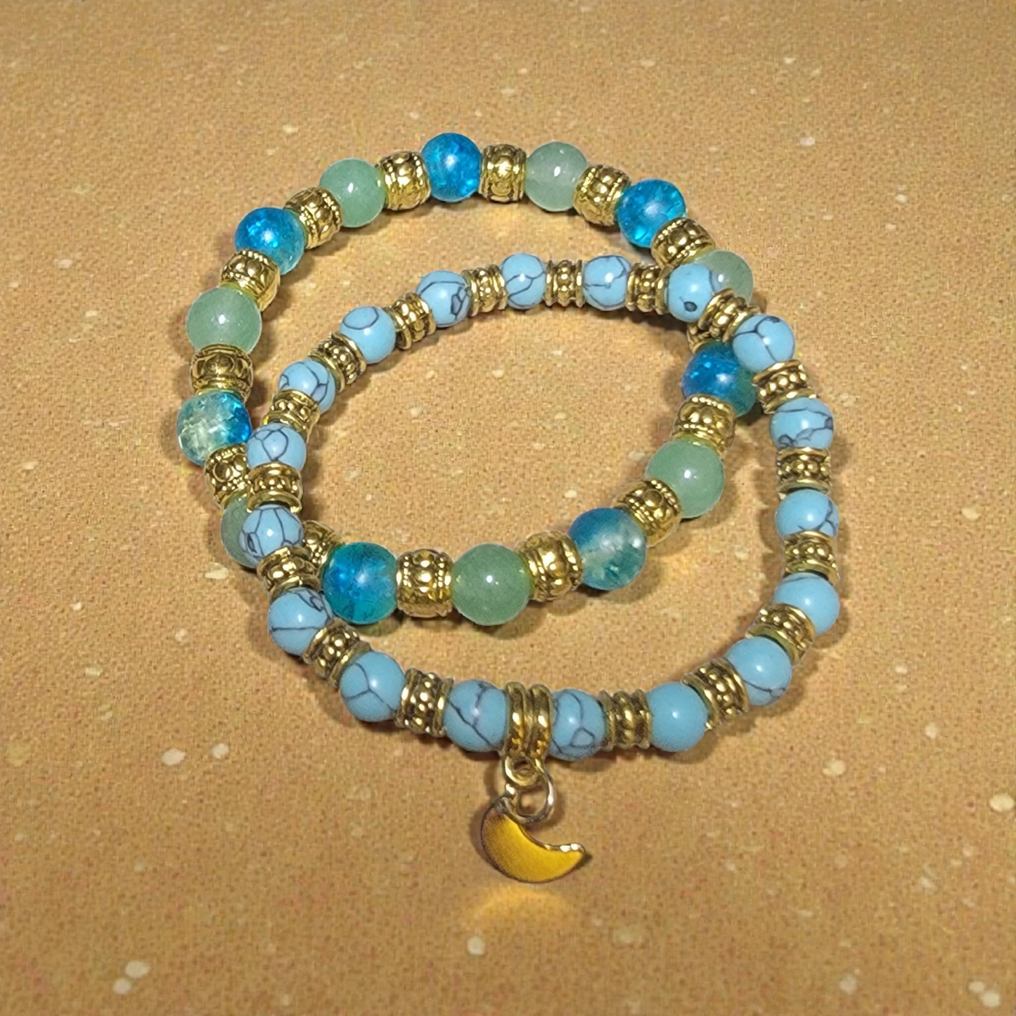 Turquoise, Honeydew & Blue