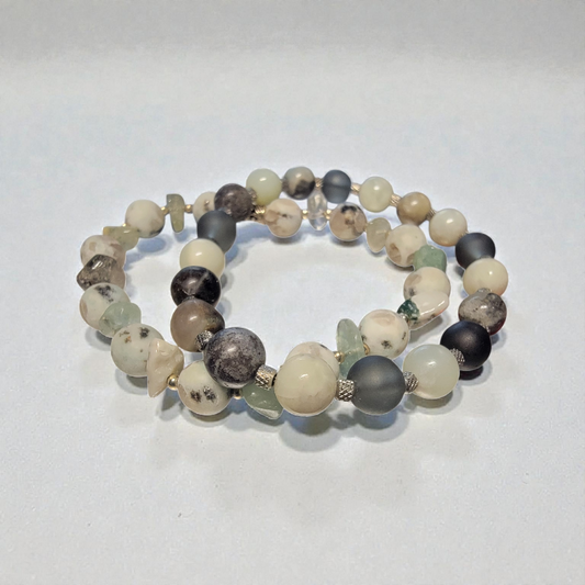 Black & White Gemstone